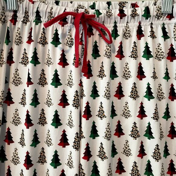 The Royal Standard Christmas Tree Print Pajama Pants Sz S - Picture 2 of 4